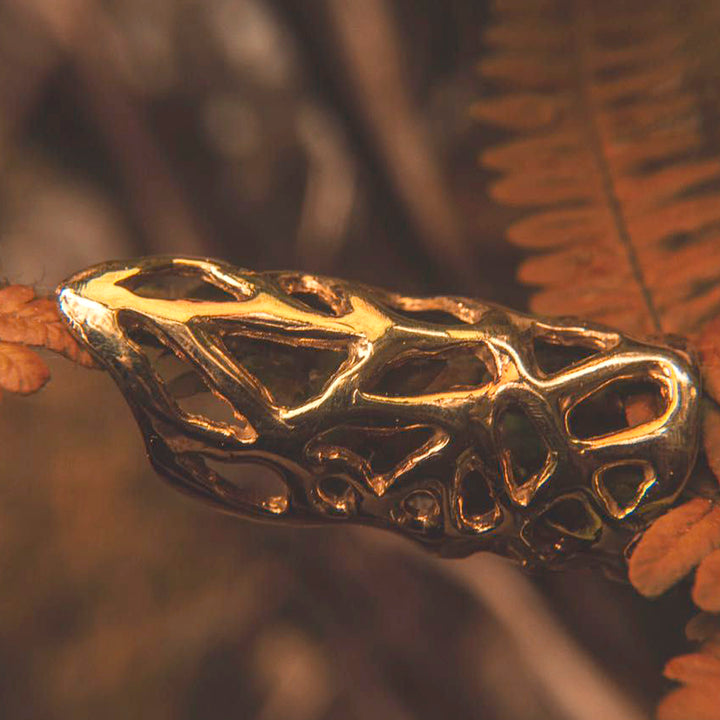 CLAW GOLD RING (GARRA)