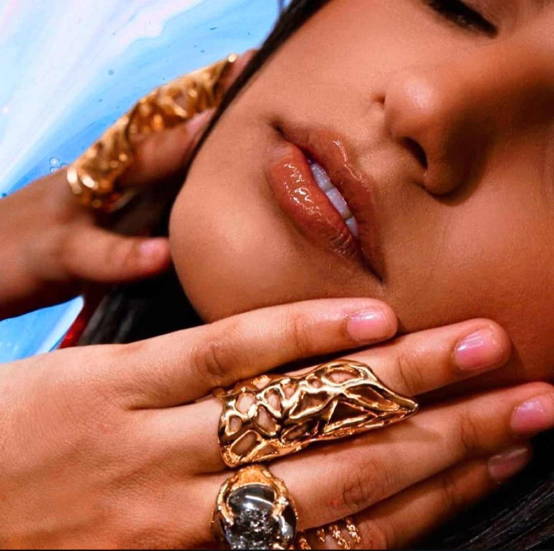 CLAW GOLD RING (GARRA)