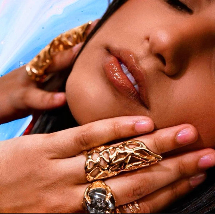 CLAW GOLD RING (GARRA)